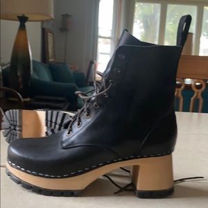Nathalie Ankle Boots, Swedish Hasbeens, Never Worn